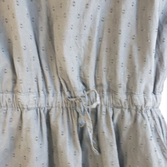 Rhythm Dress Size Small Black Spaghetti Strap Open Back Elastic Waist Tie Lined - Picture 4 of 11